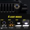 Set Faruri LED Jeep Wrangler JK Model EXCLUSIVE 140W