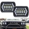 Set faruri LED JEEP Wrangler YJ / Cherokee XJ 110W Patrol Landcruiser HILUX L200
