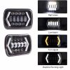 Set faruri LED JEEP Wrangler YJ / Cherokee XJ 110W Patrol Landcruiser HILUX L200