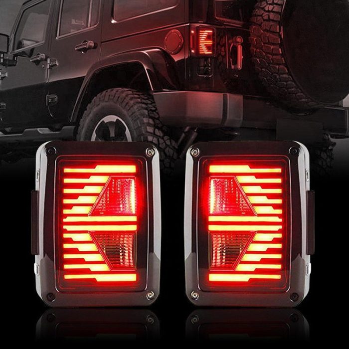 Hbe7cdb976852487a860dae5fe783c88au Set stopuri Jeep Wrangler JK 2007-2017 "ROCKET"