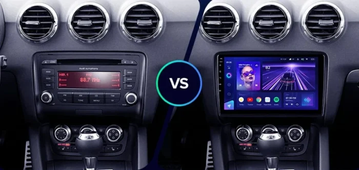 Navigatie Auto Teyes CC2 Plus Audi TT 8J 2006-2014 4+64GB 9" QLED Octa-core 1.8Ghz, Android 4G Bluetooth 5.1 DSP