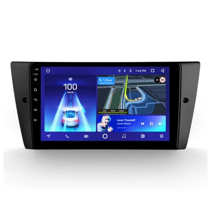 Navigatie Auto Teyes CC2 Plus BMW Seria 3 E91 2005-2013 4+32GB 9" QLED Octa-core 1.8Ghz Android 4G Bluetooth 5.1 DSP Teyes