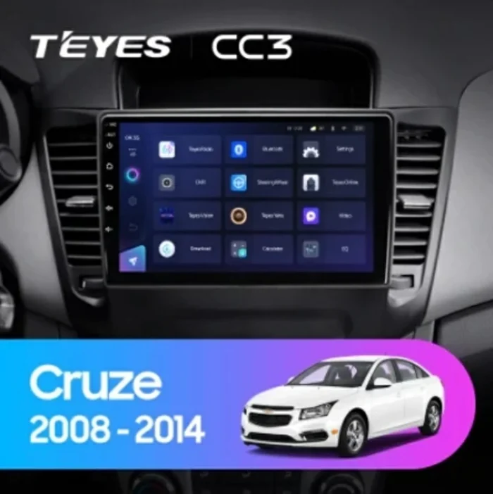 0725657505387_cruze_j300_cc3_1_1280x720 Navigatie Auto Teyes CC3 2K Chevrolet Cruze J300 2008-2016 6+128GB 9.5" QLED Octa-core 2Ghz Android 4G Bluetooth 5.1 DSP