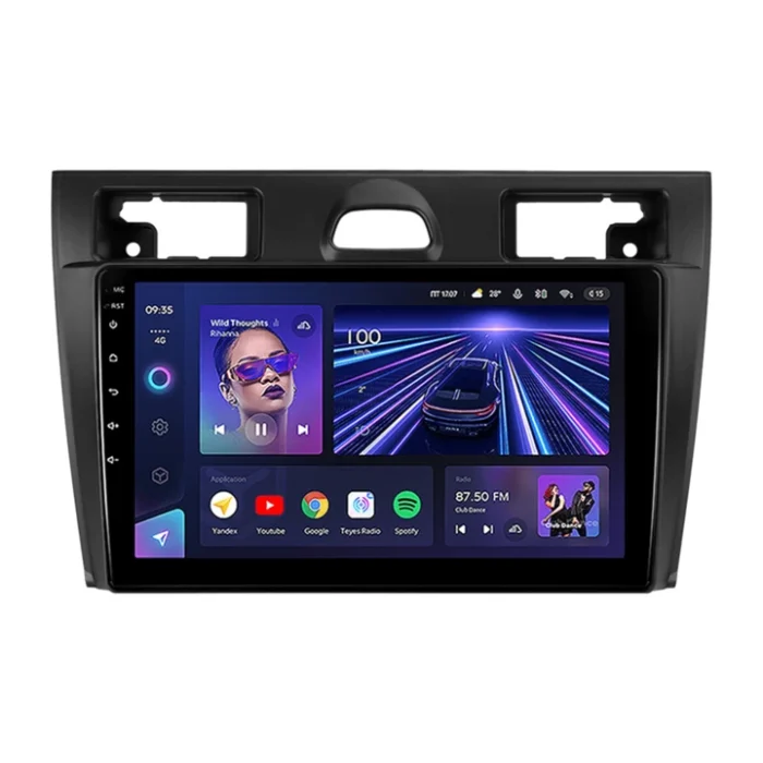 Navigatie Auto Teyes CC3 Ford Fiesta 5 2002-2008 4+32GB 9" QLED Octa-core 1.8Ghz Android 4G Bluetooth 5.1 DSP Teyes Navigatie Auto Teyes CC3 Ford Fiesta 5 2002-2008 4+32GB 9" QLED Octa-core 1.8Ghz Android 4G Bluetooth 5.1 DSP Teyes