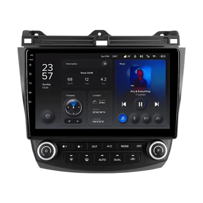 Navigatie Auto Teyes X1 4G Honda Accord 7 2005-2008 2+32GB 10.2" IPS Octa-core 1.6Ghz