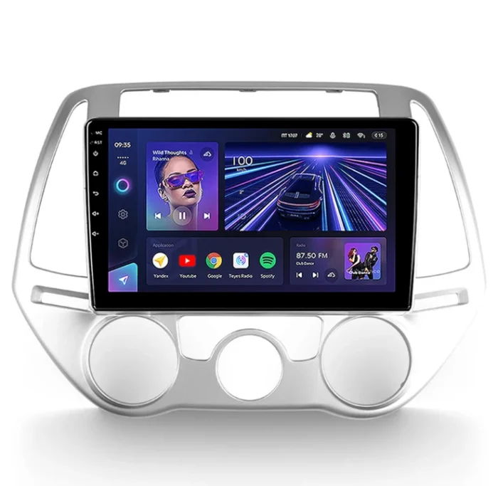 Navigatie Auto Teyes CC3 Hyundai i20 2012-2014 6+128GB 9" QLED Octa-core 1.8Ghz