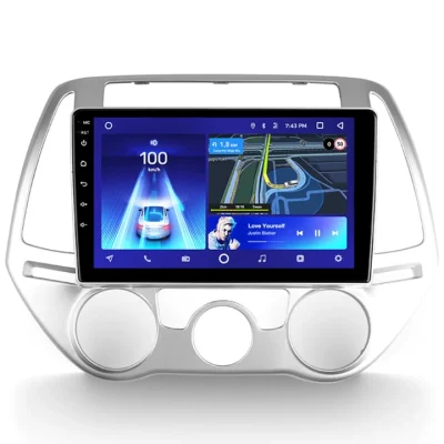 Navigatie Auto Teyes CC2 Plus Hyundai i20 2012-2014 4+32GB 9" QLED Octa-core 1.8Ghz Android 4G Bluetooth 5.1 DSP Teyes