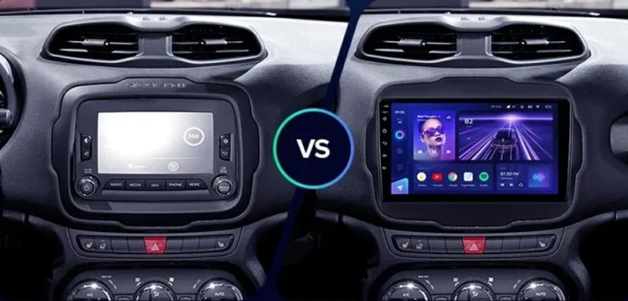 0743836974946_renegade_2014_2018_before_after_1280x720 Navigatie Auto Teyes CC2 Plus Jeep Renegade 2014-2018 4+64GB 9" QLED Octa-core 1.8Ghz, Android 4G Bluetooth 5.1 DSP
