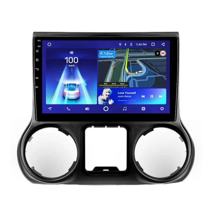 Navigatie Auto Teyes CC2 Plus Jeep Wrangler 3 2010-2018 4+32GB 10.2" QLED Octa-core 1.8Ghz Android 4G Bluetooth 5.1 DSP Teyes