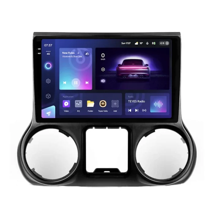 Navigatie Auto Teyes CC3 2K Jeep Wrangler 3 2010-2018 6+128GB 10.36" QLED Octa-core 2Ghz