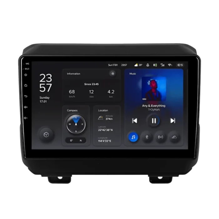 Navigatie Auto Teyes X1 WiFi Jeep Wrangler 4 2018-2019 2+32GB 9" IPS Quad-core 1.3Ghz Navigatie Auto Teyes X1 WiFi Jeep Wrangler 4 2018-2019 2+32GB 9" IPS Quad-core 1.3Ghz