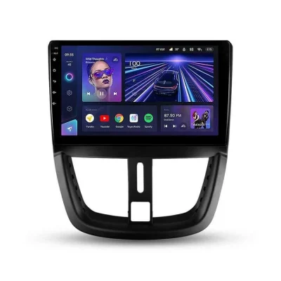 Navigatie Auto Teyes CC3 Peugeot 207 2006-2015 4+32GB 9" QLED Octa-core 1.8Ghz Android 4G Bluetooth 5.1 DSP Teyes