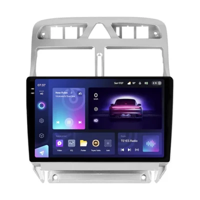 Navigatie Auto Teyes CC3 2K Peugeot 307 2001-2008 4+64GB 9.5" QLED Octa-core 2Ghz