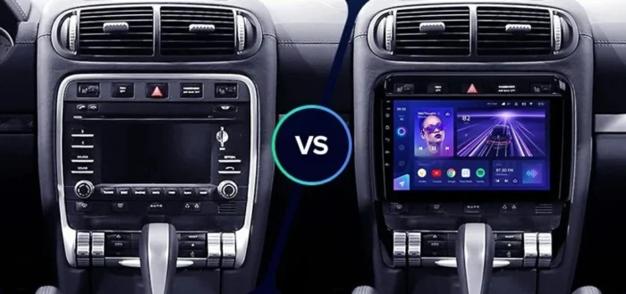 0743836983528_cayenne_i_1_9pa_before_after_1280x720 Navigatie Auto Teyes CC3 2K Porsche Cayenne 2002-2010 6+128GB 9.5" QLED Octa-core 2Ghz, Android 4G Bluetooth 5.1 DSP