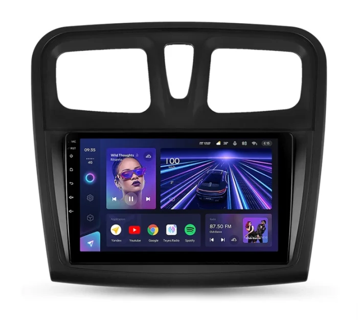 Navigatie Auto Teyes CC3 Dacia Sandero 2 2017-2022 6+128GB 9" QLED Octa-core 1.8Ghz Navigatie Auto Teyes CC3 Dacia Sandero 2 2017-2022 6+128GB 9" QLED Octa-core 1.8Ghz