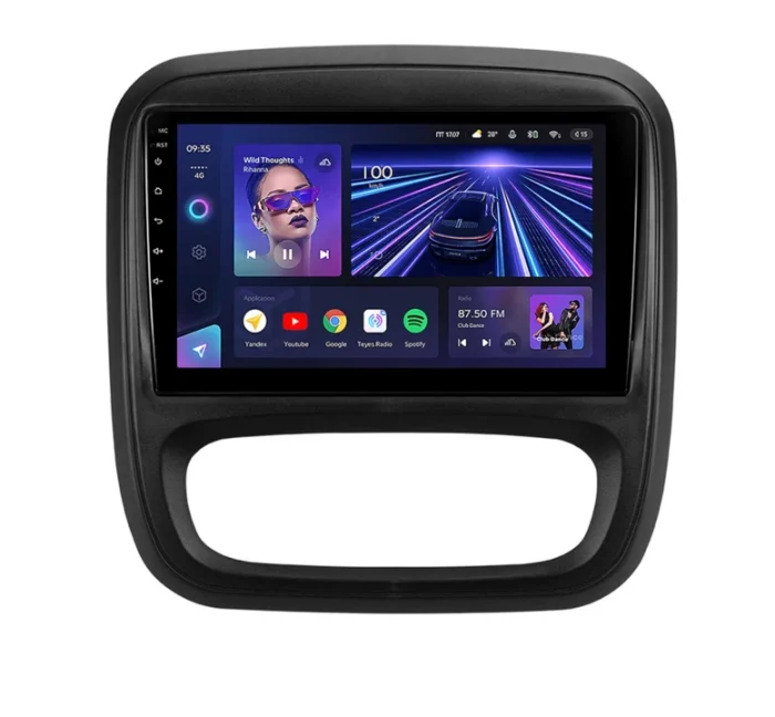Navigatie Auto Teyes CC3 Renault Trafic 3 2014-2021 4+32GB 9" QLED Octa-core 1.8Ghz Android 4G Bluetooth 5.1 DSP Teyes Navigatie Auto Teyes CC3 Renault Trafic 3 2014-2021 4+32GB 9" QLED Octa-core 1.8Ghz Android 4G Bluetooth 5.1 DSP Teyes