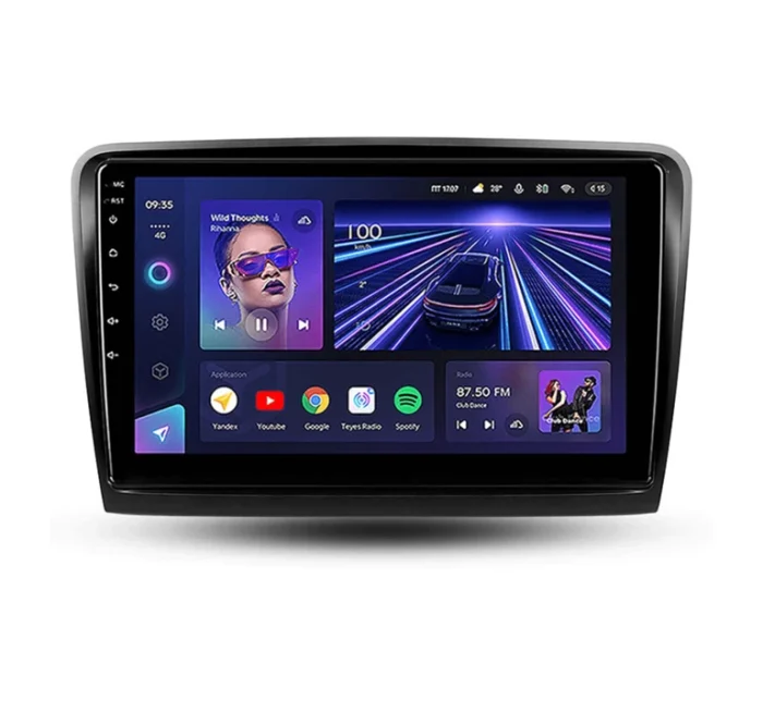 Navigatie Auto Teyes CC3 Skoda Superb 2 2008-2015 4+32GB 10.2" QLED Octa-core 1.8Ghz Android 4G Bluetooth 5.1 DSP Teyes
