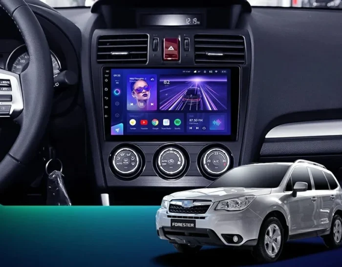 Navigatie Auto Teyes CC2 Plus Subaru Forester 2 2002-2008 4+64GB 9" QLED Octa-core 1.8Ghz, Android 4G Bluetooth 5.1 DSP