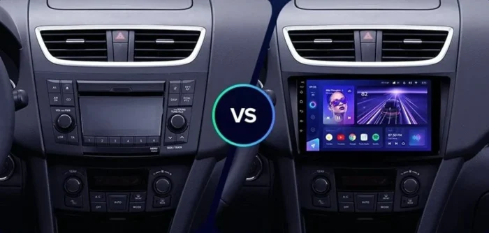 0743836989117_swift_4_2011_2017_before_after_1280x720 Navigatie Auto Teyes CC2 Plus Suzuki Swift 4 2011-2017 6+128GB 9" QLED Octa-core 1.8Ghz, Android 4G Bluetooth 5.1 DSP
