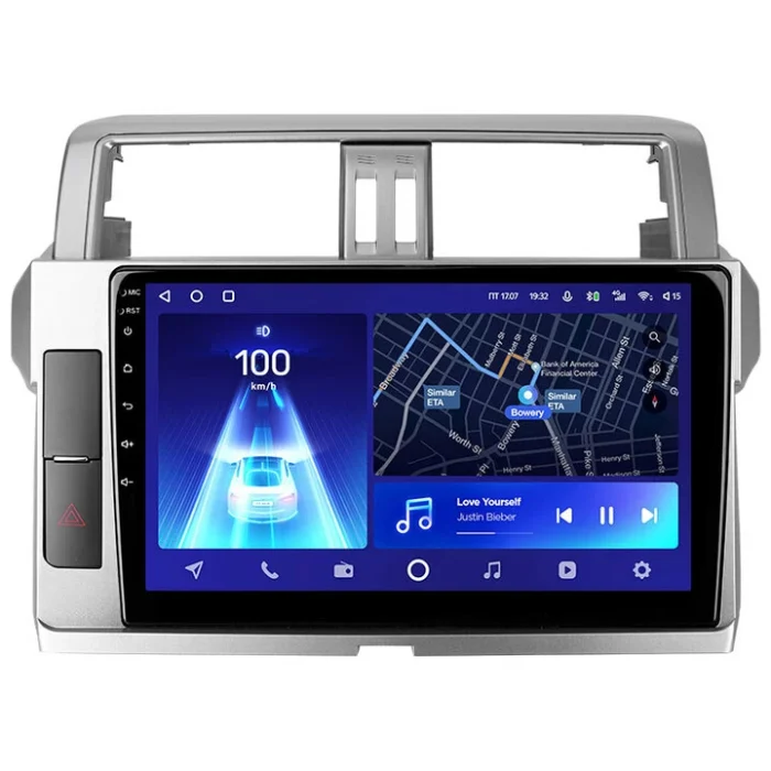 Navigatie Auto Teyes CC2 Plus Toyota Land Cruiser Prado J200 2013-2017 6+128GB 10.2" QLED Octa-core 1.8Ghz