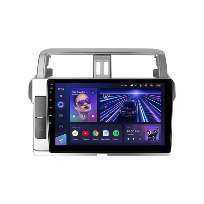 Navigatie Auto Teyes CC3 360° Toyota Land Cruiser Prado J200 2013-2017 6+128GB 10.2" QLED Octa-core 1.8Ghz