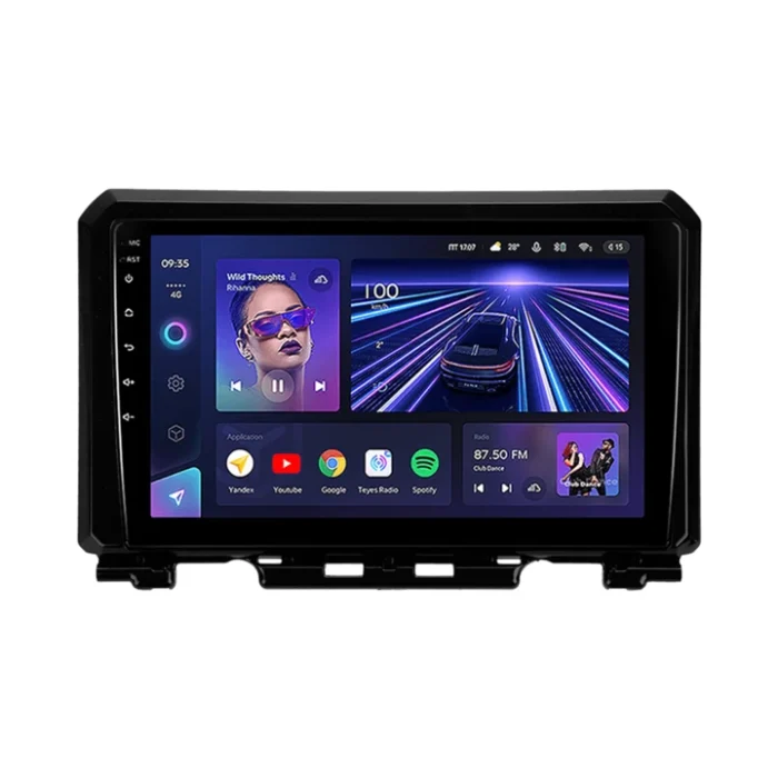 Navigatie Auto Teyes CC3 Suzuki Jimny 4 2018-2023 4+32GB 9" QLED Octa-core 1.8Ghz Android 4G Bluetooth 5.1 DSP Teyes Navigatie Auto Teyes CC3 Suzuki Jimny 4 2018-2023 4+32GB 9" QLED Octa-core 1.8Ghz Android 4G Bluetooth 5.1 DSP Teyes