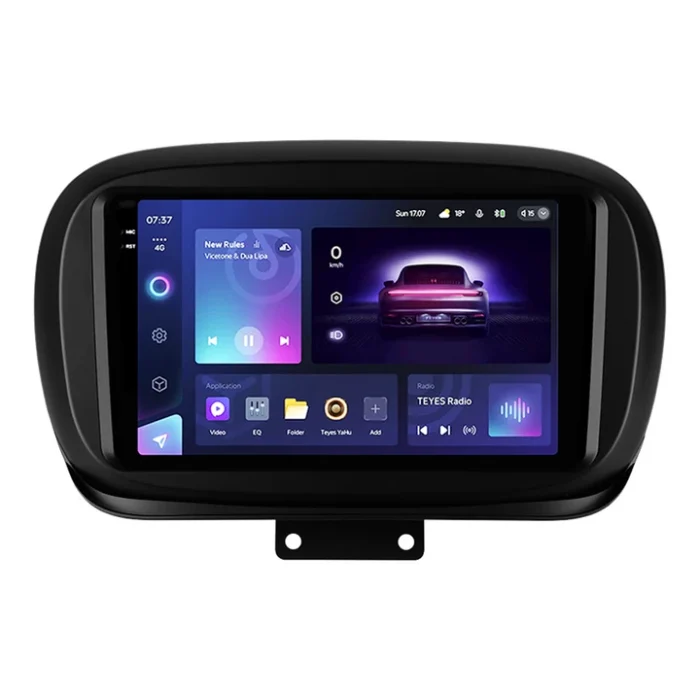 Navigatie Auto Teyes CC3 2K 360 Fiat 500X 2014-2018 6+128GB 9.5" QLED Octa-core 2Ghz Android 4G Bluetooth 5.1 DSP Teyes Navigatie Auto Teyes CC3 2K 360 Fiat 500X 2014-2018 6+128GB 9.5" QLED Octa-core 2Ghz Android 4G Bluetooth 5.1 DSP Teyes