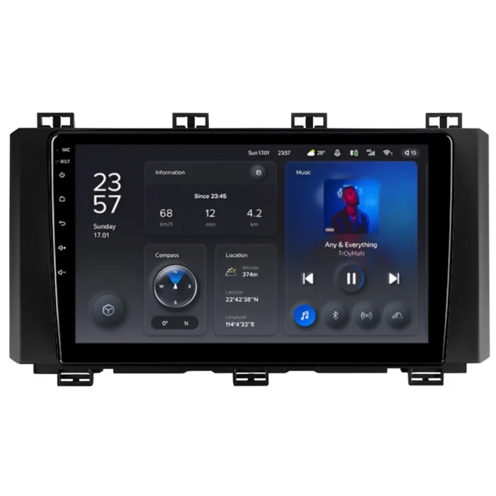 Navigatie Auto Teyes X1 WiFi Seat Ateca 2016-2021 2+32GB 9" IPS Quad-core 1.3Ghz