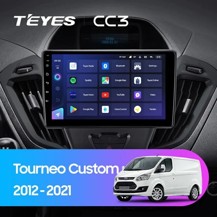 0755249836612_tourneo_custom_1_transit_2012_2021_1280x720 Navigatie Auto Teyes CC3 2K Ford Transit Custom 2012-2023 4+64GB 9.5" QLED Octa-core 2Ghz Android 4G Bluetooth 5.1 DSP