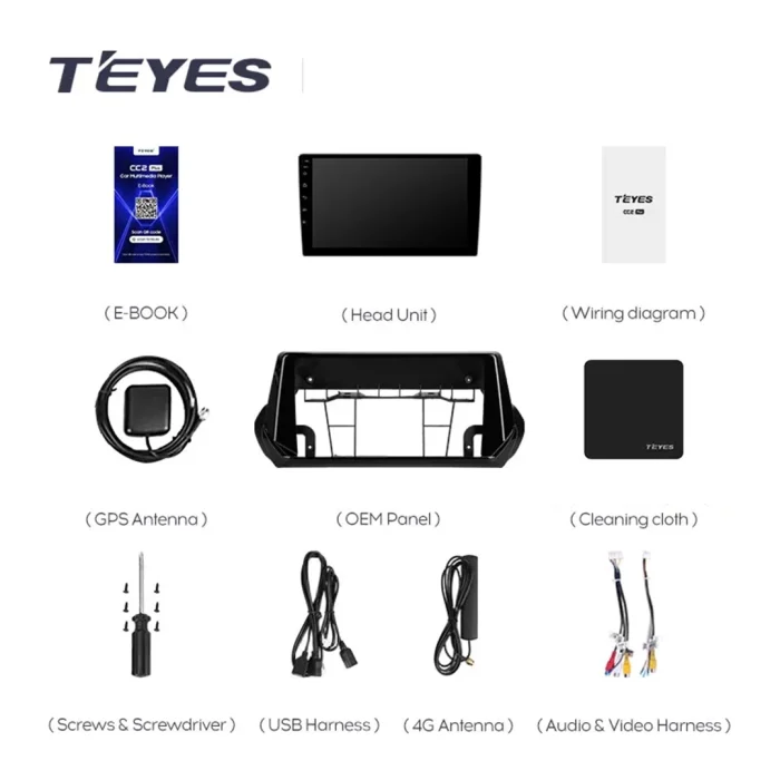 0755249838258_peugeot_2008_ii_2_0din_2019_2021_continut_1280x720 Navigatie Auto Teyes CC2 Plus Split Peugeot 2008 2019-2023 2+32GB 9" QLED Octa-core 1.8Ghz Android 4G Bluetooth 5.1 DSP