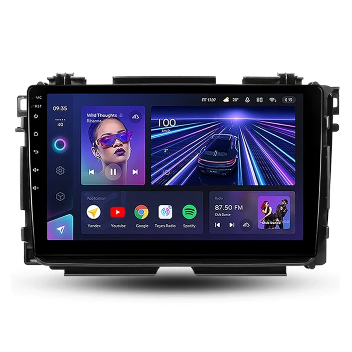 Navigatie Auto Teyes CC3 Honda HR-V 2015-2022 6+128GB 9" QLED Octa-core 1.8Ghz