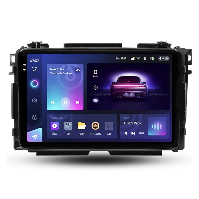 Navigatie Auto Teyes CC3 2K Honda HR-V 2015-2022 6+128GB 9.5" QLED Octa-core 2Ghz