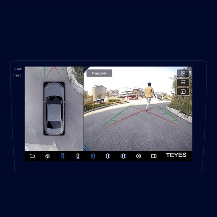 Navigatie Auto Teyes CC3 2K 360° Honda HR-V 2015-2022 6+128GB 9.5" QLED Octa-core 2Ghz, Android 4G Bluetooth 5.1 DSP