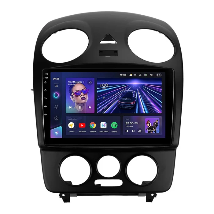 Navigatie Auto Teyes CC3 Volkswagen New Beetle 1998-2010 6+128GB 9" QLED Octa-core 1.8Ghz