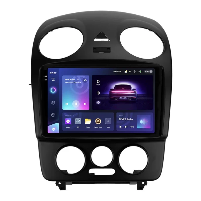 Navigatie Auto Teyes CC3 2K Volkswagen New Beetle 1998-2010 4+32GB 9.5" QLED Octa-core 2Ghz