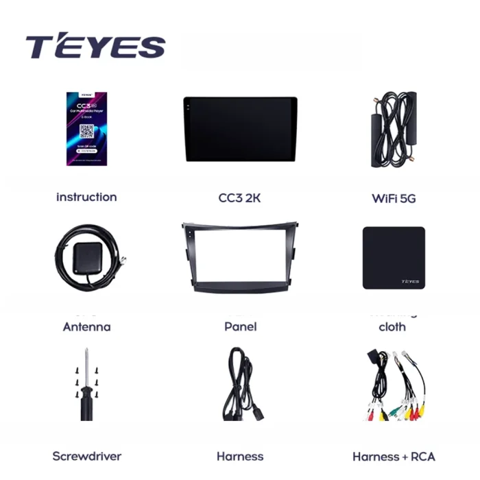 0755249845904_ssangyong_tivoli_2015_2019_continut_1280x720 Navigatie Auto Teyes CC2 Plus SsangYong Tivoli 2015-2019 4+64GB 9" QLED Octa-core 1.8Ghz, Android 4G Bluetooth 5.1 DSP