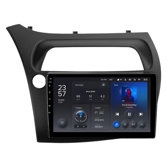 Navigatie Auto Teyes X1 WiFi Honda Civic 8 2005-2012 2+32GB 9" IPS Quad-core 1.3Ghz