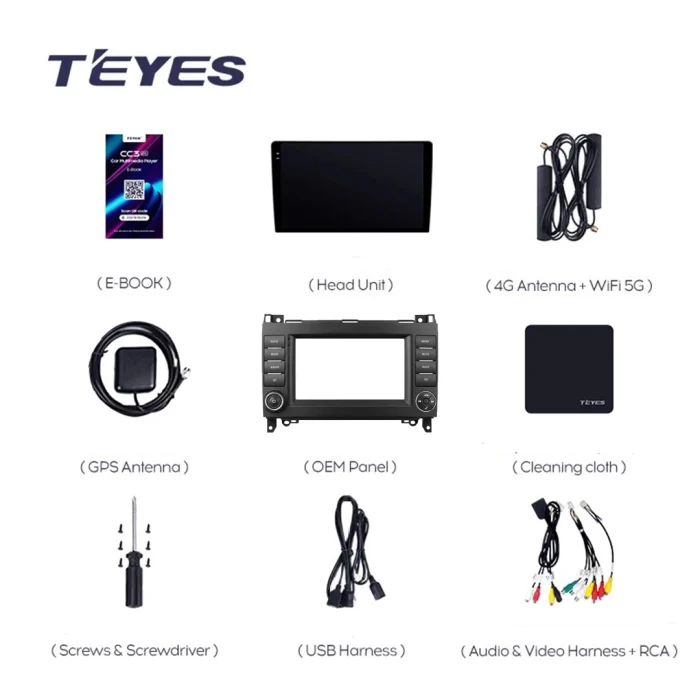 0755249860068_mercedes_benz_b_class_continut_7inch_1280x720 Navigatie Auto Teyes CC2 Plus Mercedes-Benz Vito 2 2003-2015 4+32GB 7" QLED Octa-core 1.8Ghz, Android 4G Bluetooth 5.1 DSP