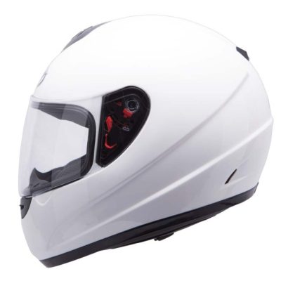 Casca integrala motociclete MT Thunder kids alb lucios