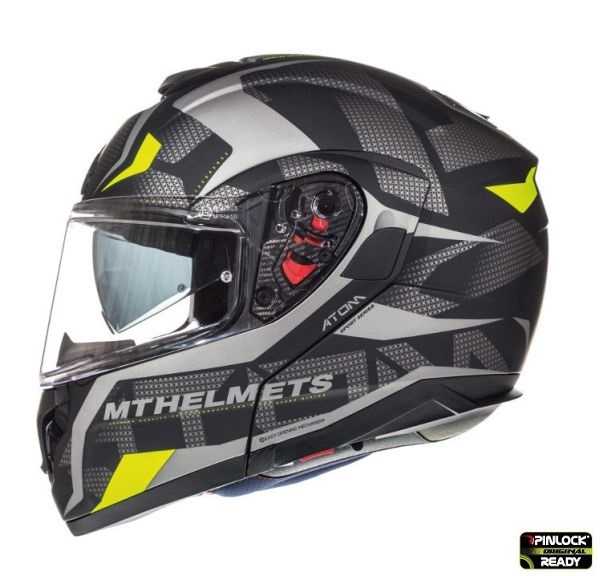 Casca modulabila motociclete MT Atom SV Divergence A12 negru/gri mat Pinlock ready (viziera tip MT-V-16) Casca modulabila motociclete MT Atom SV Divergence A12 negru/gri mat Pinlock ready (viziera tip MT-V-16)