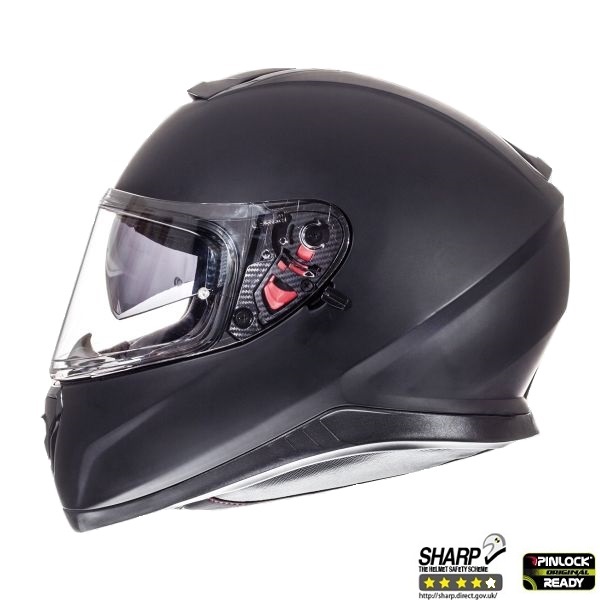 Casca integrala motociclete MT Thunder III SV negru mat (ochelari soare integrati
