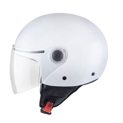 Casca open face motociclete MT Street alb lucios