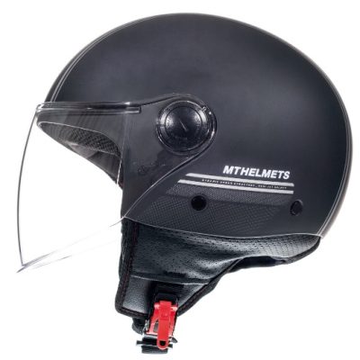 Casca open face motociclete MT Street Entire C9 negru mat Casca open face motociclete MT Street Entire C9 negru mat