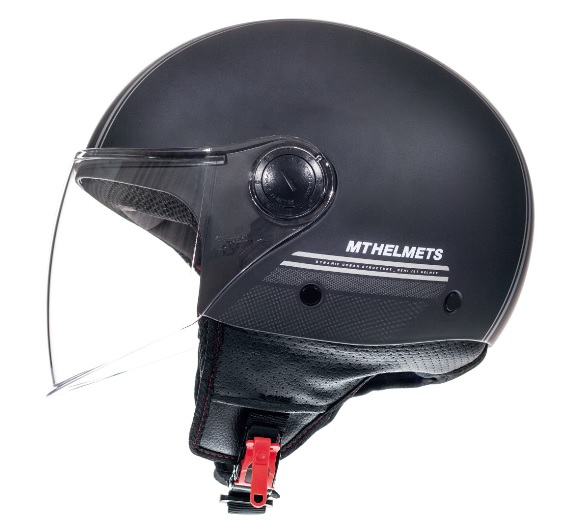 Casca open face motociclete MT Street Entire C9 negru mat Casca open face motociclete MT Street Entire C9 negru mat