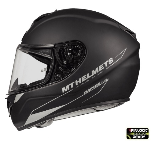 Casca integrala motociclete MT Rapide A1 negru mat (fibra sticla) Casca integrala motociclete MT Rapide A1 negru mat (fibra sticla)