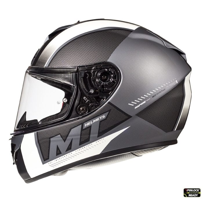 Casca integrala motociclete MT Rapide Overtake B6 gri/negru mat (fibra sticla) Casca integrala motociclete MT Rapide Overtake B6 gri/negru mat (fibra sticla)