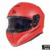 1117000053-Casca-integrala-MT-Targo-rosu-mat-1-mica Casca integrala motociclete MT Targo solid A5 rosu mat