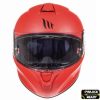 1117000053-Casca-integrala-MT-Targo-rosu-mat-2-mica Casca integrala motociclete MT Targo solid A5 rosu mat