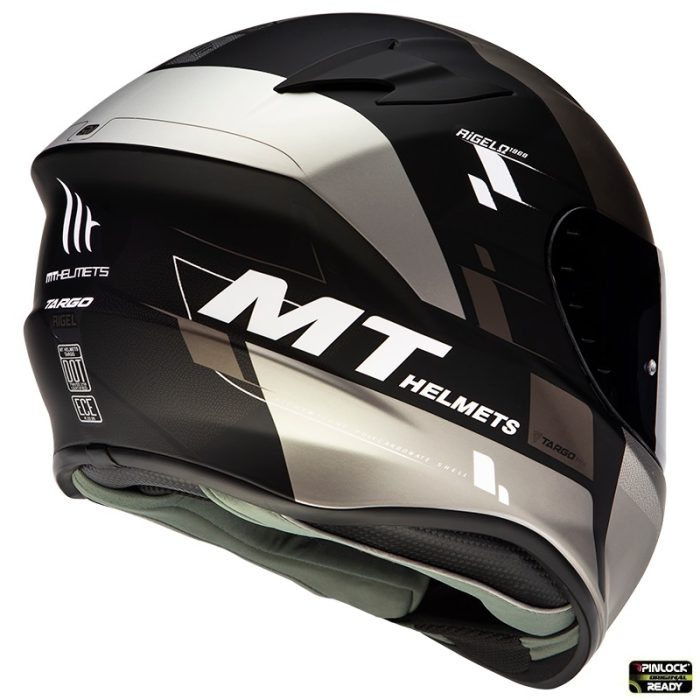 Casca integrala MT Targo Rigel B2 gri mat – tip MT-V-14