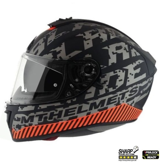 Casca integrala motociclete MT Blade 2 SV Check B2 gri/portocaliu mat (ochelari soare integrati) Casca integrala motociclete MT Blade 2 SV Check B2 gri/portocaliu mat (ochelari soare integrati)